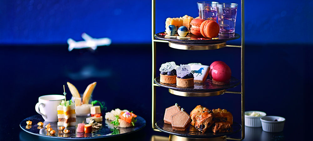 【2/28㈯まで実施中！】長崎市科学館プラネタリウム×ヒルトン長崎×JALコラボ企画 「星空アフタヌーンティー＂Runway to Stars＂」のサムネイル