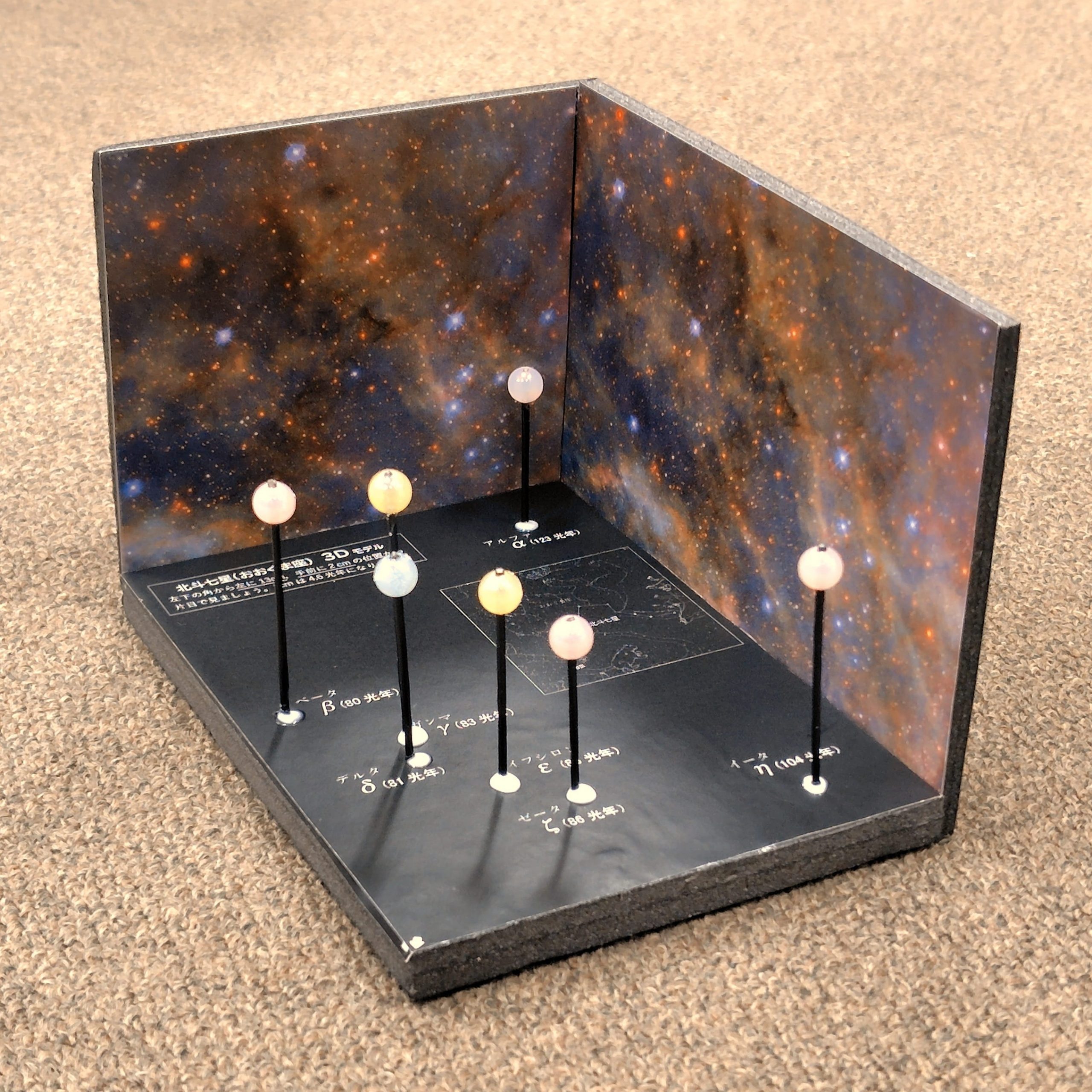 【参加者募集中！】5/6㈬㉁ 科学教室『✨北斗七星を手の上に！～3Dモデルを作ろう～』のサムネイル